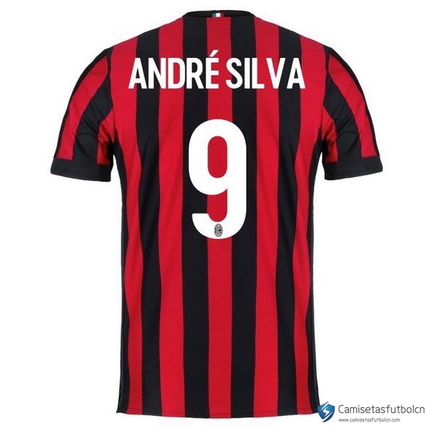 Camiseta Milan Primera equipo Andre Silva 2017-18